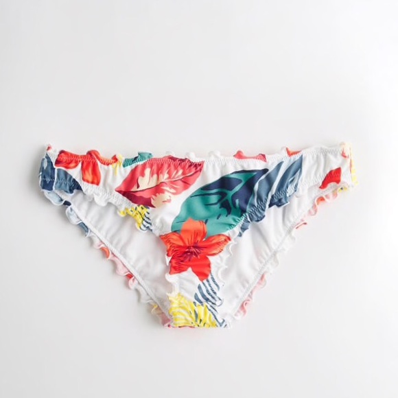 Wrap triangle bikini top with ruffle bottoms - Picture 2 of 7